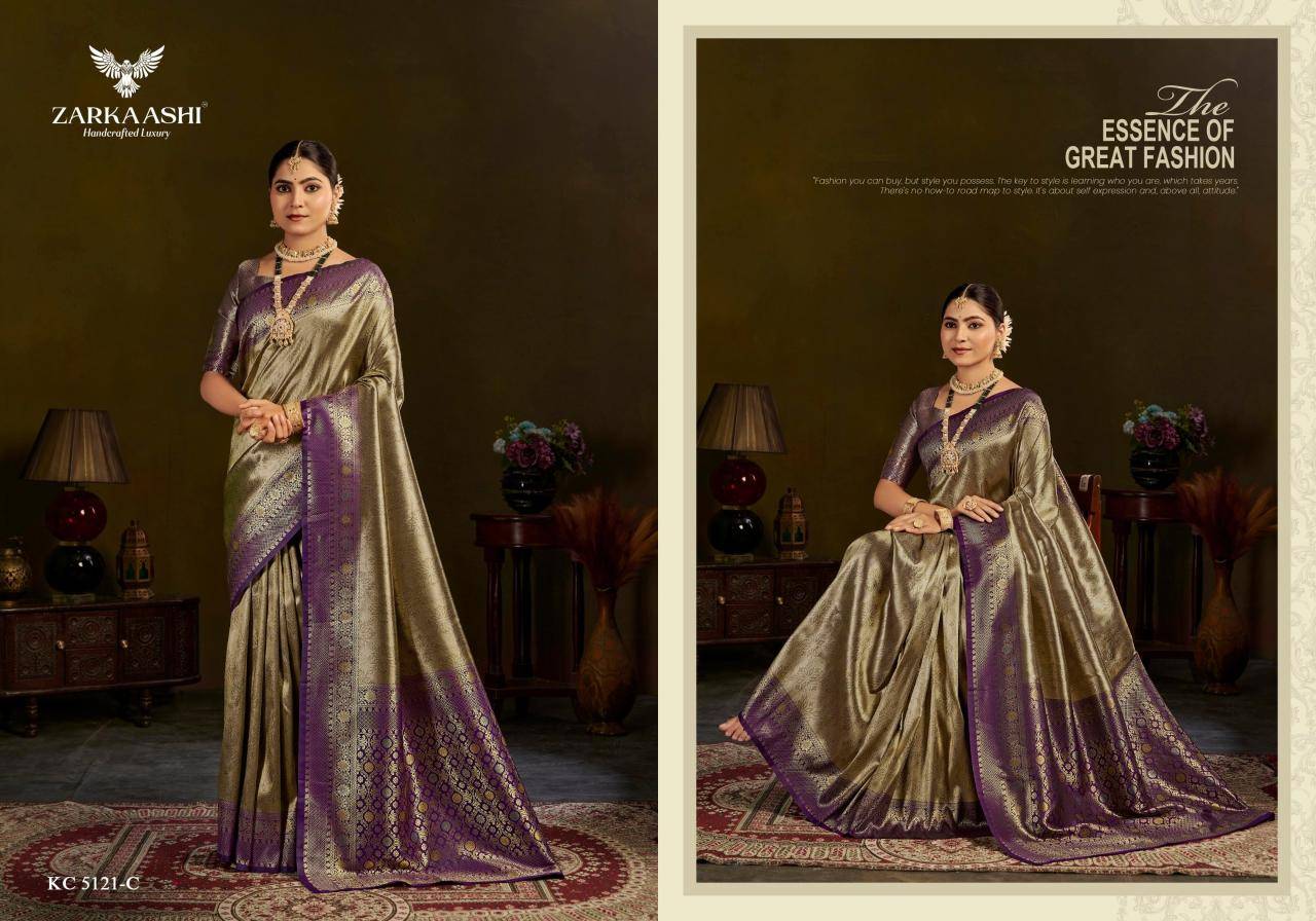 Kalki zarkaashi kanchi pattu vol-3 Wholesale saree shops in Pune